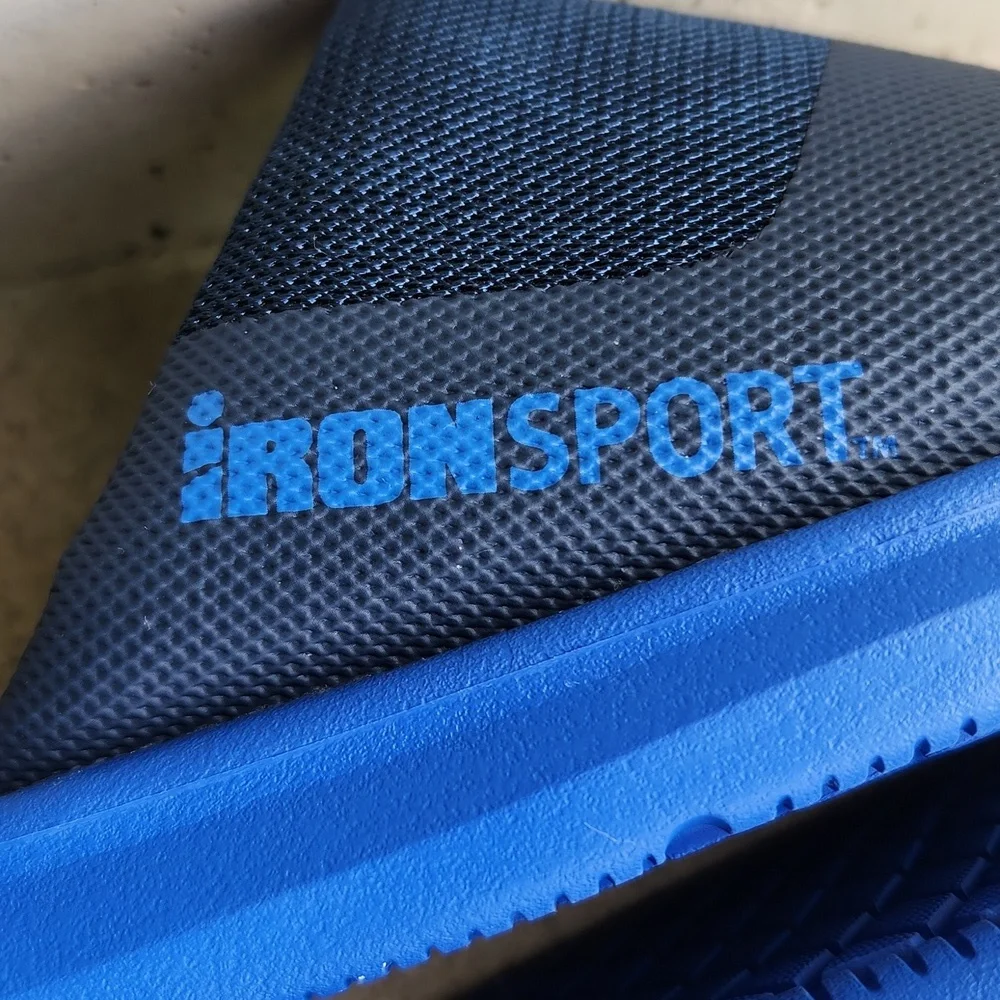 IRON SPORT Men's Blue Slide Sandals 11.